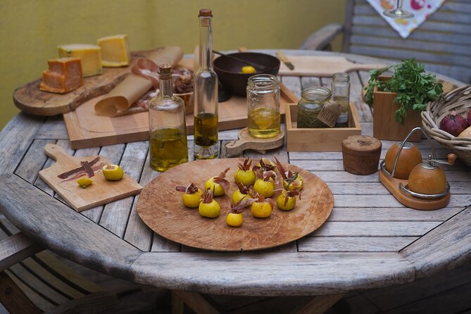 4-Hour Dalmatian Food and Wine flavors Experience in Split Patio - Walking Through Old Split Between Markets and Home