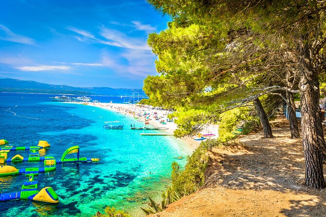 4 Islands Tour from Split to Zlatni Rat, Hvar & Pakleni Islands - Stop 1: Zlatni Rat Beach for swimming and photo-time