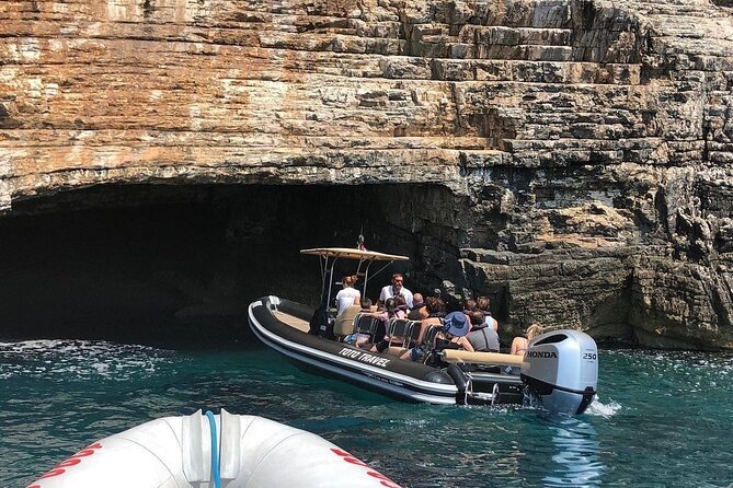 Blue Cave & 6 Islands Speedboat Tour From Split or Podstrana - Milna on Brač: calmer harbor energy before the return to Split