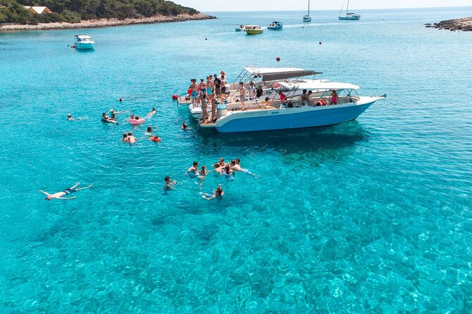 Blue Cave Full-Day Boat Tour with Hvar and 5 Islands - Stop 3: Budikovac Lagoon, sea-meets-sky swimming and snorkeling
