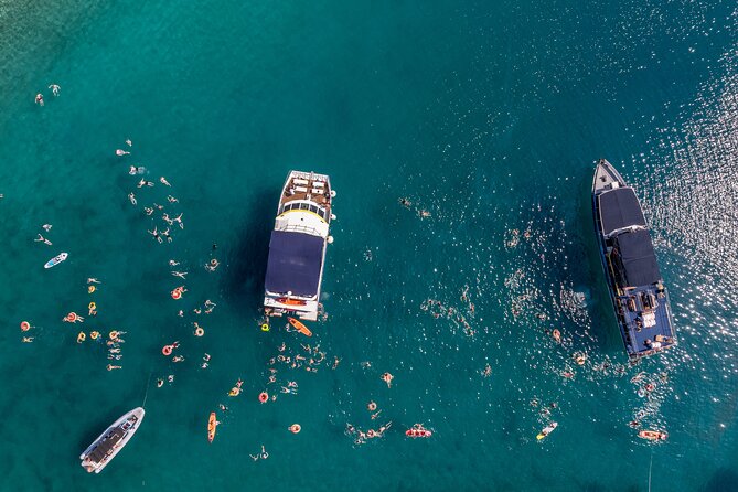 Blue Lagoon & 3 Islands Cruise with Lunch from Split - Stop 2: Blue Lagoon / Krknjasi Bay and the Swim Reality Check