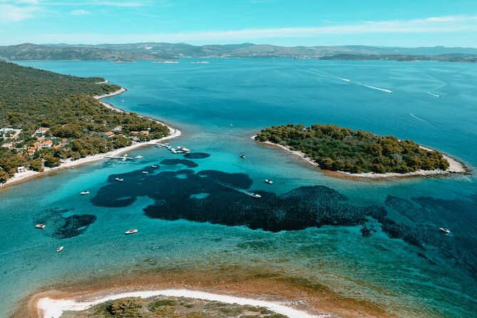 Blue Lagoon & 3 Islands Small-Group Speedboat Tour - Stop 2: The Blue Lagoon (Krknjasi Bay) for Swimming and Snorkeling