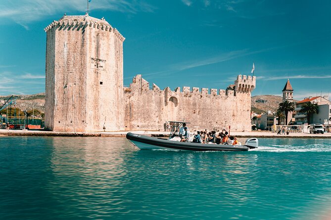 Blue Lagoon & 3 Islands Small-Group Speedboat Tour - Stop 1: Trogir in One Hour (UNESCO Streets, Sea Views, and Lunch Time)