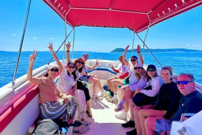 Blue Lagoon Tour from Split with Bottled Water and Wine Included - Stop 1: Trogir’s Old Town, St. Lawrence, and Fortress Views