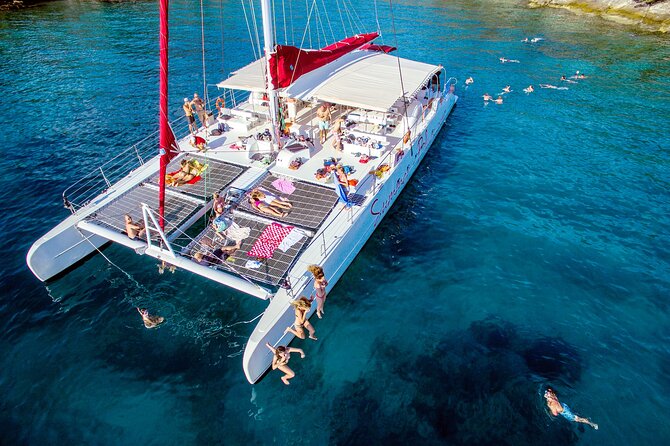 Blue Lagoon, Trogir & Čiovo catamaran tour with Food and Drinks - Quick hits you’ll care about