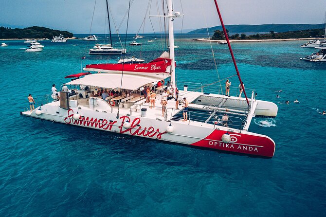Blue Lagoon, Trogir & Čiovo catamaran tour with Food and Drinks - The onboard vibe: music, dancing, and the mood