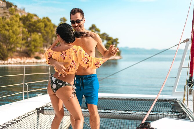 Blue Lagoon, Trogir & Čiovo catamaran tour with Food and Drinks - Price and value: why $108.37 can feel fair