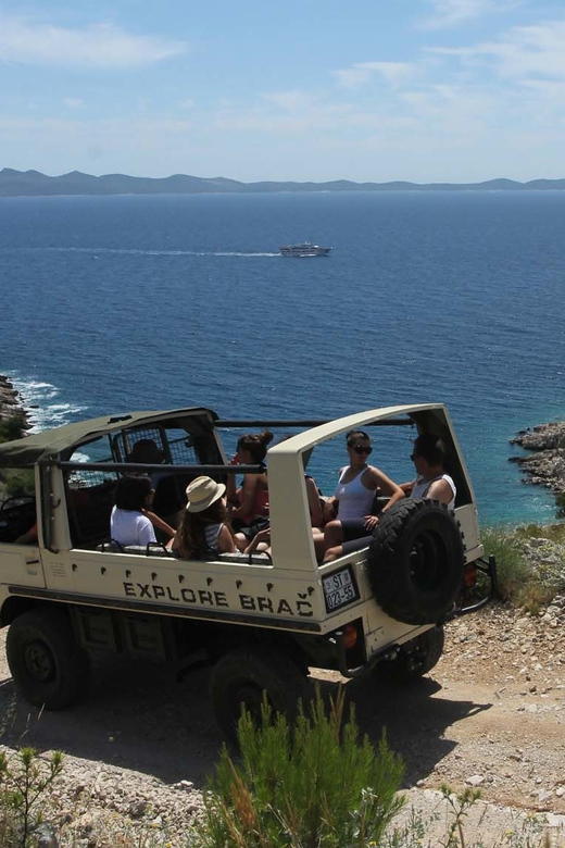 Brač: Island Exploration Tour by Four-Wheel Drive Jeep - Vidova Gora: Brač’s highest point for big island views