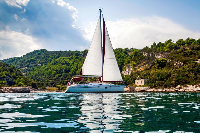 Brac Island One-Day Trip with the Sailboat Nana - Private Tour - Konopljikova cove: the swim stop that makes the sailing feel worth it