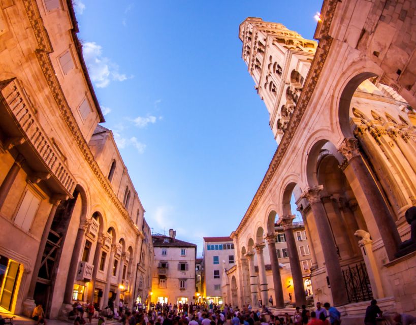 Evening Group Walking Tour - Split Old City Diocletian's Pal - How the 70-minute pace is likely to feel