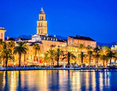 Evening Group Walking Tour - Split Old City Diocletian's Pal - Meeting point by the big red Split sign