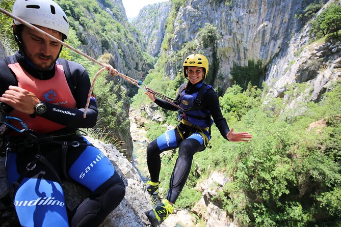 Extreme Canyoning on Cetina River from Split or Zadvarje - What a typical day feels like in sequence