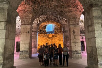 Food, walks & talks - The highlights of Split - Stop 1: Riva Harbor, first bites with palace views