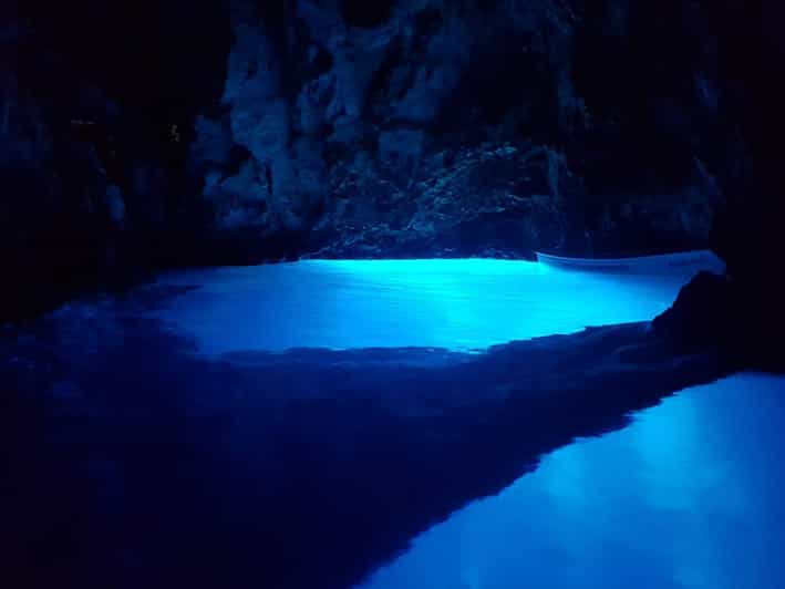 From Hvar: Blue cave group speedboat tour full day - Stiniva Cove: the swim-in approach (and why it’s worth it)