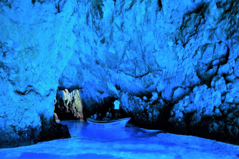 From Split: Blue Cave and 5 islands-Day Tour - From semiSUBMARINE Split To Biševo: The Day Starts Fast