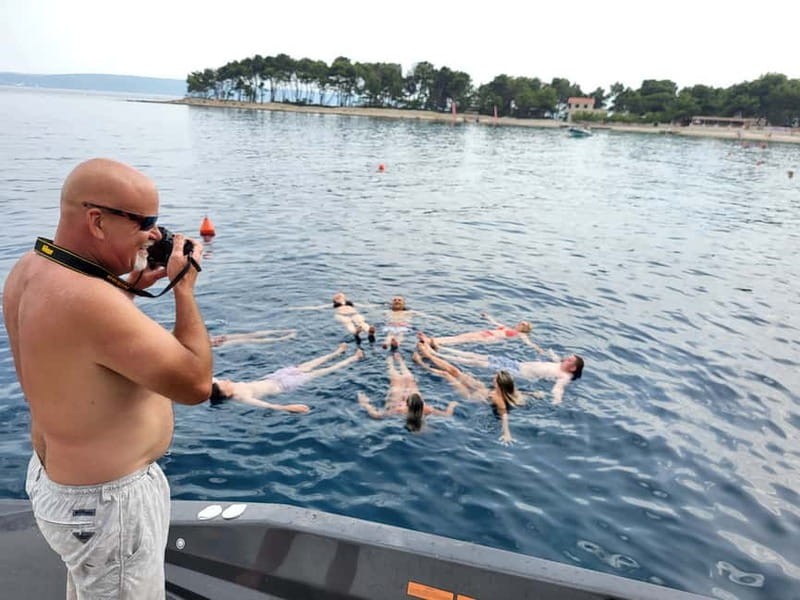 From Split: Blue Cave, Hvar, Mamma Mia, 5 Islands boat Tour - Stop 2: Blue Cave visit with a guide, not just a quick look