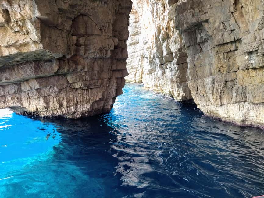 From Split: Blue Cave, Hvar, Mamma Mia, 5 Islands boat Tour - Stop 7: Budikovac Blue Lagoon for the longer swim and snorkeling