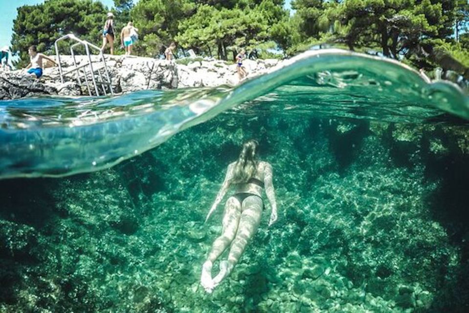 From Split: Blue Lagoon & 2 Islands half-day Private - Food, Drinks, and Bathroom Reality Check