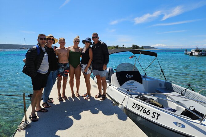From Split Blue Lagoon and 3 Islands Tour - The boat ride: small-group comfort, real-deck reality