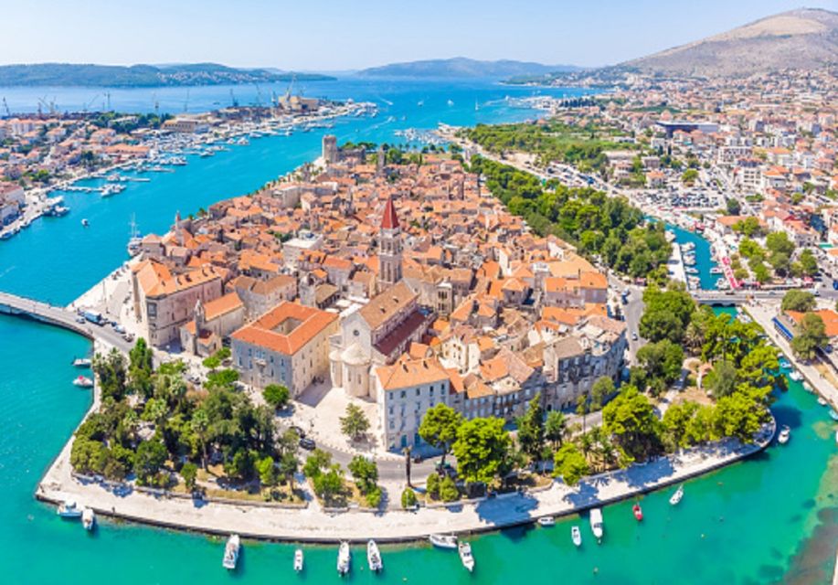 From Split: Blue Lagoon, Šolta, and Trogir Speedboat Tour - From semiSUBMARINE Split to Trogir in 30 minutes