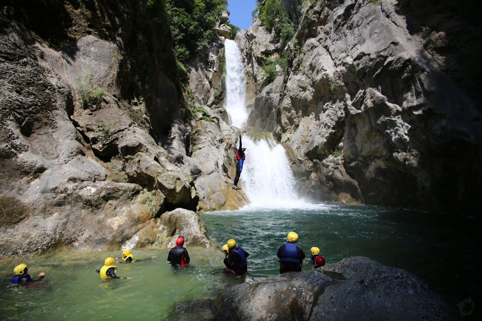 From Split: Canyoning on the Cetina River - Entering the Canyon: Where the Physical Work Starts