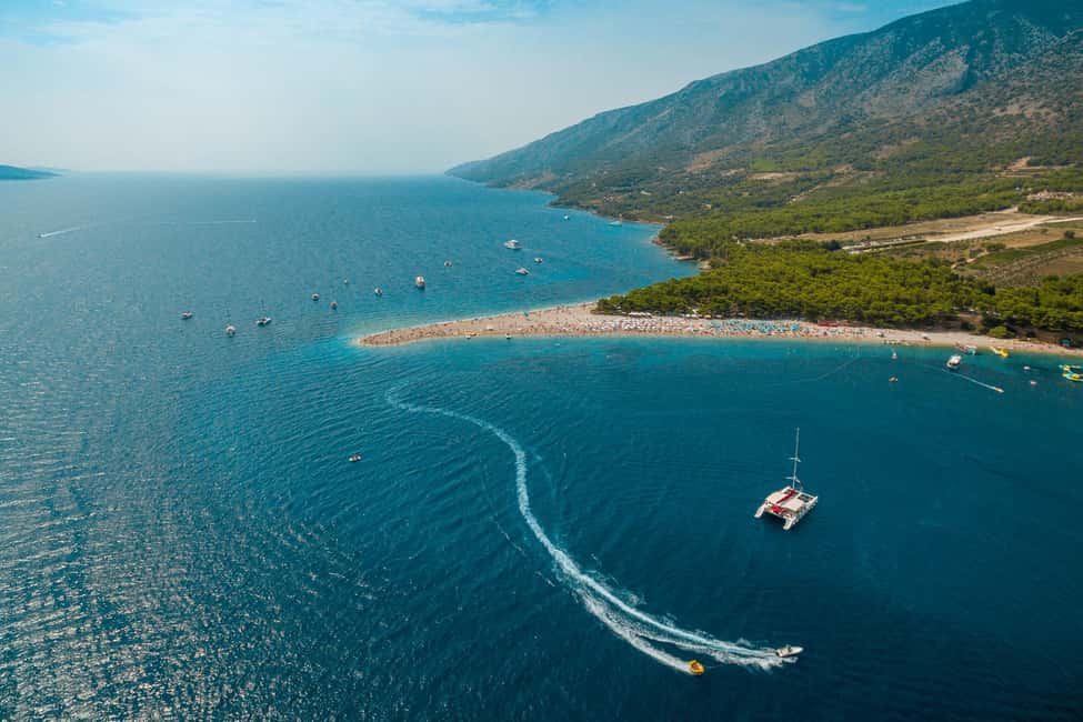 From Split: Catamaran Cruise to Golden Horn & Brač island. - Key moments worth your attention