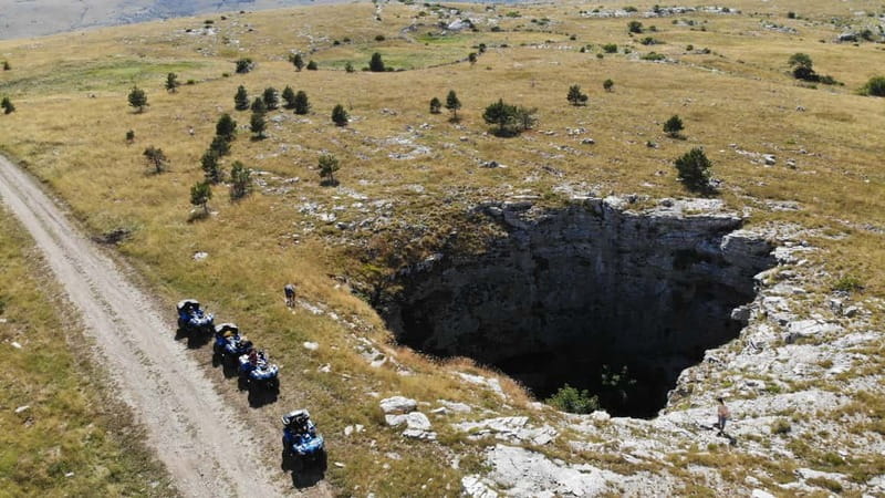 From Split: Dinara Nature Park Quad Adventure with Swimming - River Swimming in Summer: The Best Use of Cold Water