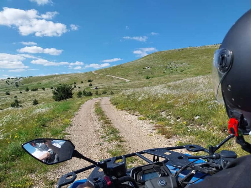 From Split: Dinara Nature Park Quad Adventure with Swimming - Lunch and the End of the Day: Fuel and Good Setting