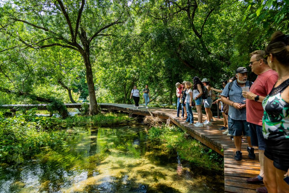 From Split: Krka Waterfalls Cruise & Trogir Walking Tour - Tour guide setup: why WhatsApp and regroup times matter