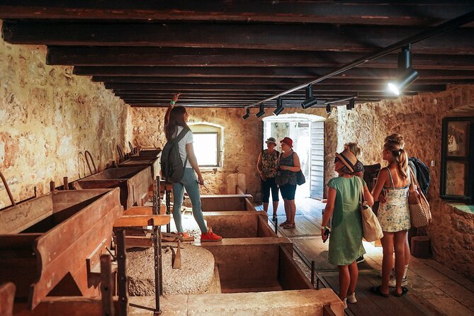 From Split: Krka Waterfalls, Food & Wine Tasting Tour - Krka National Park boardwalks and the power of Skradinski buk