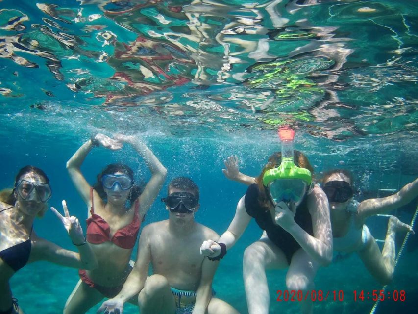 From Split: Luxury Cabin Boat Tour to The Blue Cave and Hvar - The Blue Lagoon near Budikovac: where the day shines