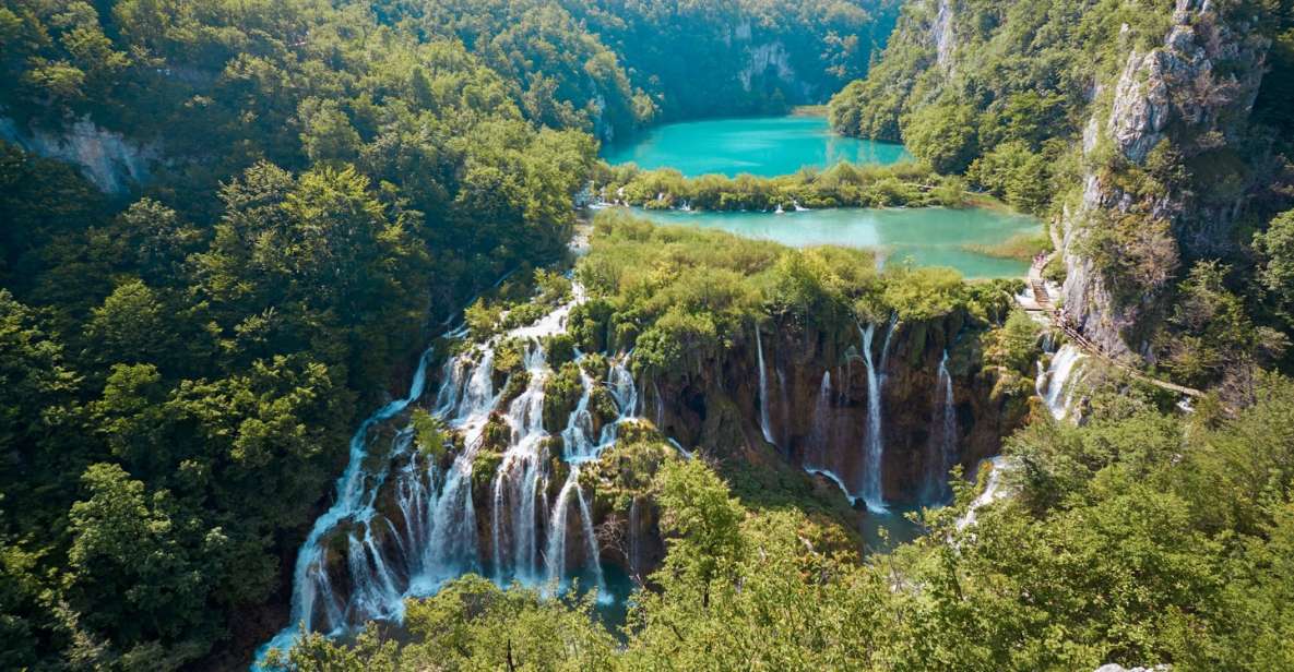 From Split or Trogir: Plitvice Lakes Guided Full-Day Tour - Boat time on Kozjak Lake: the view from the water