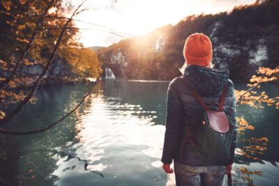 From Split or Trogir: Plitvice Lakes Guided Full-Day Tour - Arriving at a UNESCO site: wooden walkways and the Korana River