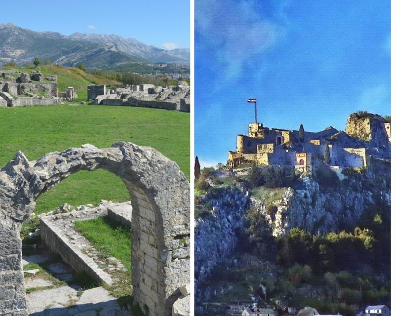 From Split: Private Salona and Fortress of Klis Tour - Amphitheatre Salona Stop: What You See, What It Means