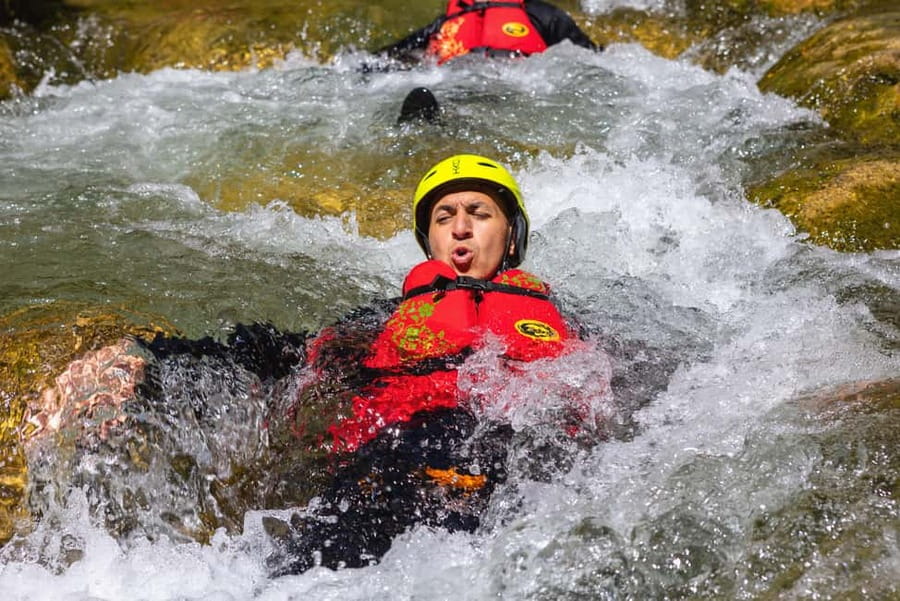 From Split/Šestanovac: Canyoning on Cetina River - Who should skip it (or ask first)