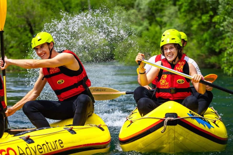 From Split/Šestanovac: Whitewater Rafting on Cetina River - Split to the Cetina: the van ride that starts the day right