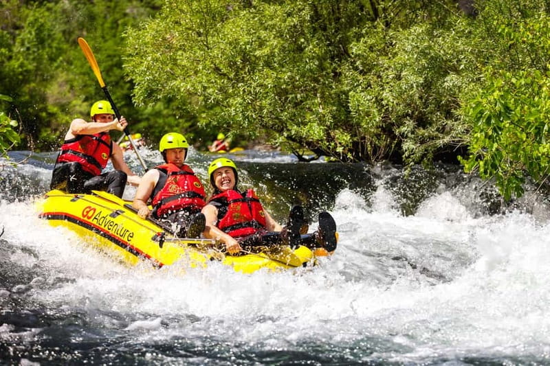 From Split/Šestanovac: Whitewater Rafting on Cetina River - The short hike and changing back into real life