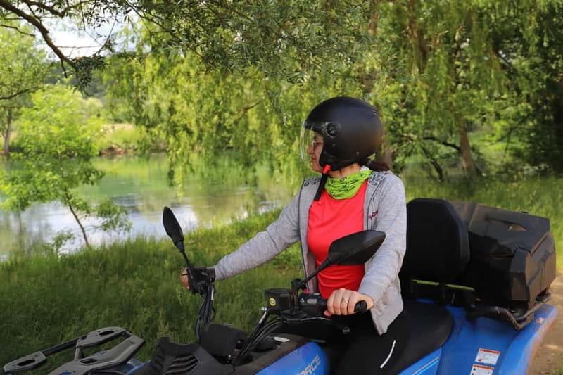 From Split: Three Rivers Quad Tour with Swimming and Lunch - Cetina River drive-by moments that set up the swim day