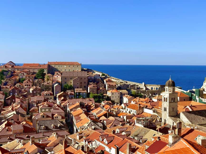 From Split/Trogir: Dubrovnik Guided Tour with a Stop in Ston - Ston Stop and Ston Walls Views: The Photo Stop That Earns Its Place