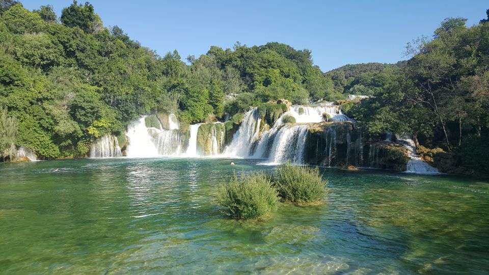 From Split & Trogir: Krka Waterfalls and Primošten - Ethno Village and the 19th-century mills: more than a photo stop