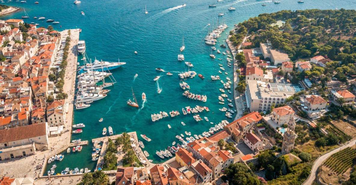 From Trogir/ Split: Hvar & Pakleni Islands Private Boat Tour - Hvar town at your pace, with Fortica Fortress for the big views