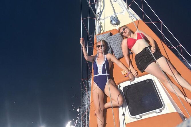 Full-Day Small-Group Dalmatian Coast Sailing Cruise from Split - Lunch, wine, and what onboard meals feel like on a sailboat
