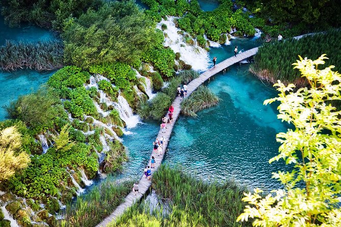 Guided transfer from Split to Zagreb with Plitvice Lakes stop - Cruise and electric train rides: why they’re not just extras
