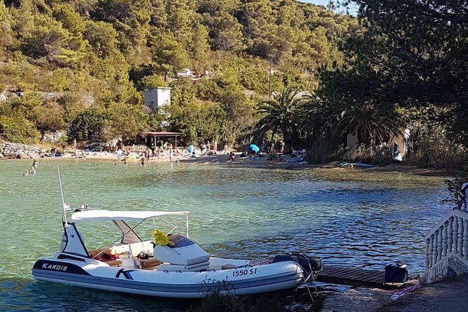 Half-Day Private Boat Tour from Split to Blue Lagoon - Blue Lagoon / Krknjaši Bay on Drvenik Veli: snorkeling time in a protected cove