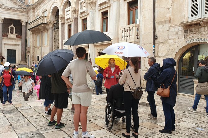 History & Cultural Walking Tour of Split and Diocletian's Palace - Fruit’s Square (Trg Brace Radic): Venetian walls and a writer