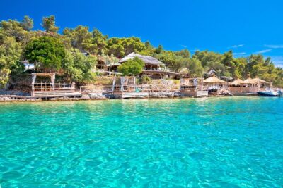 HVAR & 4 Islands PRIVATE BOAT TOUR - Stop 1: Trogir’s Labyrinth Streets and the Bell-Tower View