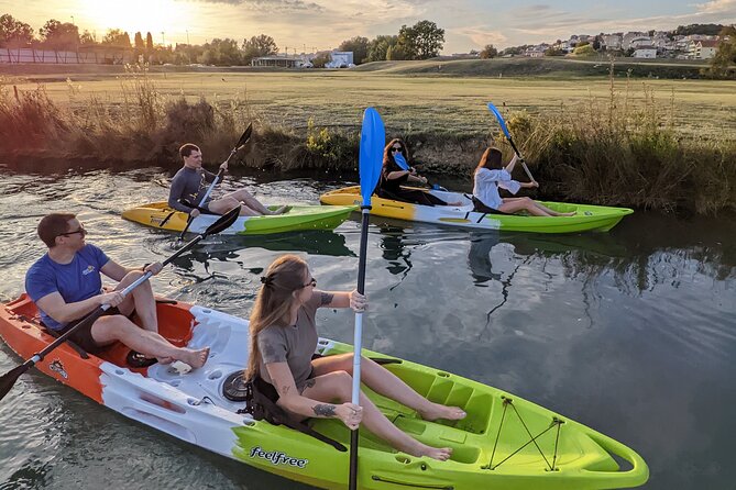 Kayak Sunset Tour In Split - The pickup and the 5 km transfer out of the big-city zone