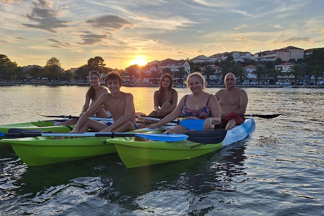 Kayak Sunset Tour In Split - Paddling back toward Split: pace, wind, and what the return feels like