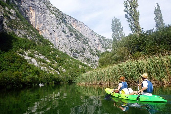 Kayaking and Snorkeling in Omiš - Kayaking the Quiet Canyon Stretch of the Cetina (About 5 Miles Up)