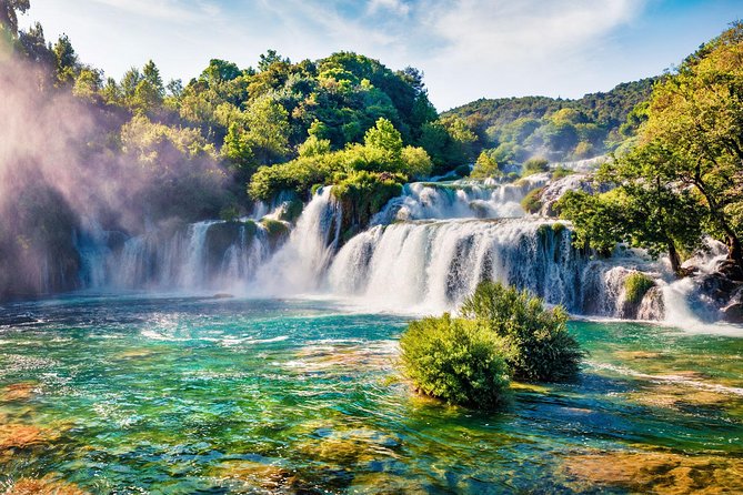Krka National Park Tour with tour Guide & Wine tasting from Split & Trogir - Split or Trogir pickup to Krka: how the day is set up
